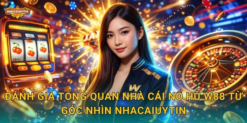 Nhà Cái Nổ Hũ W88 - Nhacaiuytin Phân Tích Ưu Điểm Vượt Trội 1 Đánh giá tổng quan nhà cái nổ hũ W88 từ góc nhìn Nhacaiuytin