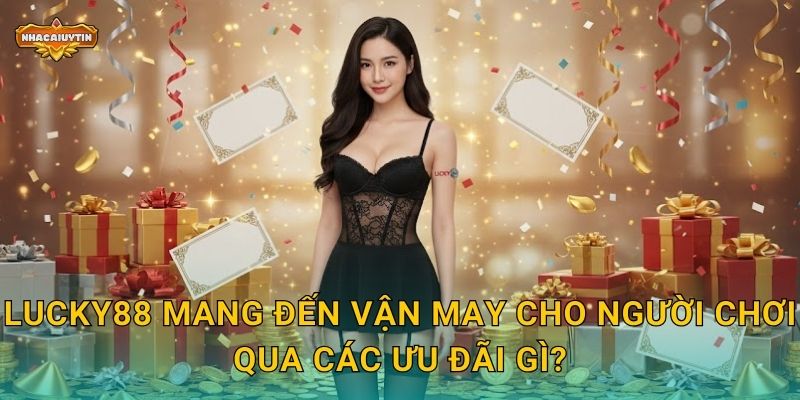 Nhà Cái Tặng Tiền LUCKY88 - Nhacaiuytin Review Chi Tiết Về May Mắn 1 LUCKY88 mang đến vận may cho người chơi qua các ưu đãi gì?